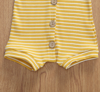 Combinaison d'été à manches courtes pour garçons et filles, imprimée à rayures, vêtements pour bébés, barboteuses fines pour bébés, combinaisons pour bébés