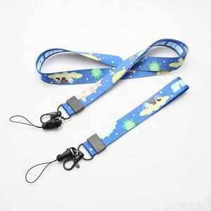 Custom <b>Polyester</b> Sublimation Printed Hand Wrist Strap <b>Lanyard</b> Promotional <b>Lanyard</b> Keychain - Product Image 6