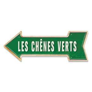 Cổ Cổ Điển Kim Loại Dấu Hiệu Bán Buôn Tấm Thiếc Tùy Chỉnh Made Tin Đăng Tường Trang Trí Nội Thất Cho Câu Lạc Bộ Thanh Cafe Retro Mũi Tên Kim Loại Áp Phích