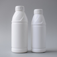 Bouteille en plastique agricole antistatique en PEHD avec bouchon à vis, capuchon fileté, conteneur chimique agricole ESD sûr, vente en gros usine