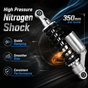 Airbags externes <span class=keywords><strong>350</strong></span> mm, amortisseur arrière, suspension de moto pour CFMOTO CF800 HONDA YAMAHA <span class=keywords><strong>SUZUKI</strong></span> KAWASAKI - Product Image 2