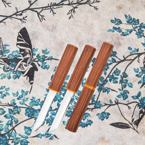 Nuovo popolare coltello da cucina in acciaio inox 2-in-1 coltello da cuoco con guaina per campeggio all'aperto picnic e barbecue per uso cucina - Product Image 3