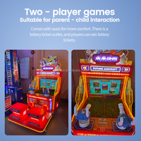 Machine de jeu d'arcade Air Hockey avec accepteur de billets et monnayeur, pour aire de jeux intérieure pour enfants, en métal, 2 joueurs