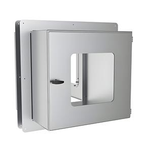 صندوق تمرير الدش الهوائي عالي الكفاءة لنظام التعشيق لنافذة النقل في المستشفى صندوق تمرير - Product Image 5