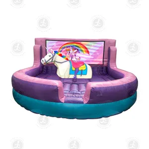 Factory Outlet Inflatable Bouncer Mechanic Bull Mechanical Rodeo Sports Games Inflatable Toro mechanic ride For Amusement Park