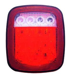 Señal de giro trasera para coche, luces led universales de freno inverso, marcador de liquidación para remolque de camión, impermeable, para JEEP YJ JK CJ, novedad - Product Image 5