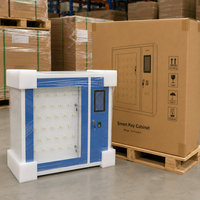 Armoire de gestion de clés intelligente, système de stockage électronique de clés avec écran tactile, accès sécurisé par RFID et empreinte digitale