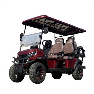 Voiturette de golf électrique professionnelle pour team building, 6 places, batterie lithium, personnalisable, fabriquée en Chine pour usage privé - Product Image 4