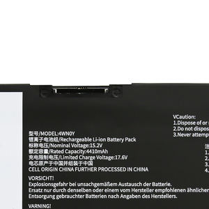 Batterie d'ordinateur portable de remplacement haute capacité 4WN0Y 67Wh pour Dell Latitude 3310 Inspiron7353 15-7778 7779 7577 - Product Image 4