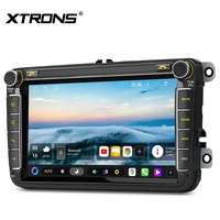 XTRONS Autoradio Android 15 de 8 pouces pour VW Skoda SEAT, Octa-Core 6 Go+128 Go, Navigation GPS, Caméra de recul, 4G mondiale, Fibre optique