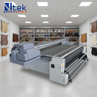 Impresora UV Híbrida de Gran Formato para Materiales Planos Rígidos de Cuero y Pósteres, con Alimentación Automática y Función de Impresión Rollo a Rollo