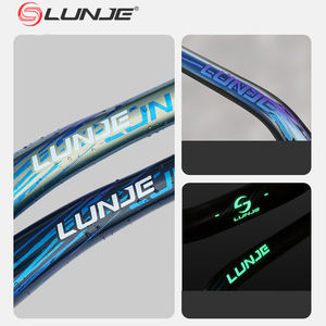 Guidon de vélo LUNJE, hauteur 35 mm, guidon de VTT pour descente, guidon en forme d'oiseau, 31,8*780 mm, en alliage d'aluminium, guidon de vélo à vitesse fixe - Product Image 5