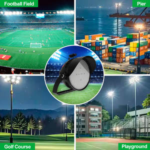 โคมไฟฟลัดไลท์ LED สำหรับสนามกีฬาเสาสูง300W 1200W ไฟเวทีอลูมิเนียมหล่อกลางแจ้งไฟ IP65สีขาวสำหรับ AC200-480V สนามกีฬา - Product Image 6
