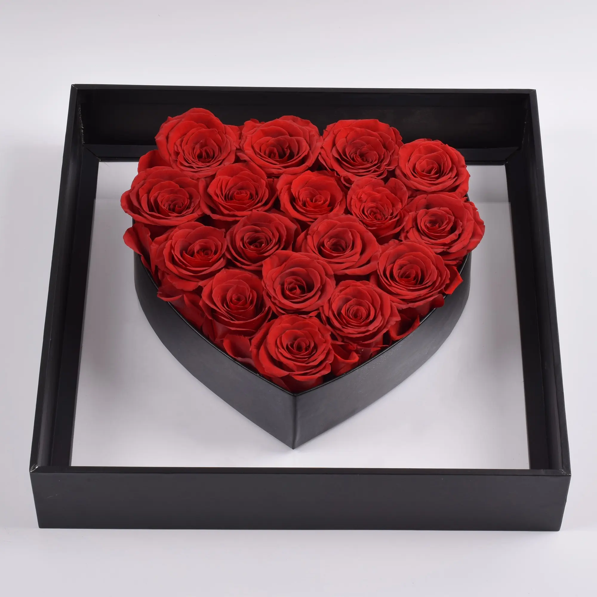 Caja de regalo decorativa con forma de corazón rosa, caja de regalo Valantine para celebración, 17 unidades, venta al por mayor