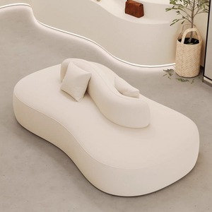 Sofá Cama Curvo de Tela de Doble Cara, Suave como una Nube, Lujoso y Moderno, Reclinable de Tres Plazas para <span class=keywords><strong>Apartamentos</strong></span>, Hogares y Uso Comercial - Product Image 5