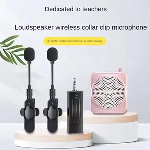 Microphone de jeu sans fil professionnel <span class=keywords><strong>pour</strong></span> iPhone, iPad, microphone à condensateur omnidirectionnel sans fil, microphone cravate - Product Image 2