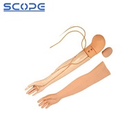 Maniquí de enfermería, herramienta de enseñanza, SC-HS3, brazo funcional completo, modelo de inyección de venipuntura