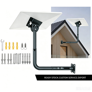 Support mural en alliage d'aluminium en forme de L pour kit de montage <span class=keywords><strong>Starlink</strong></span> Gen 3, kit de montage sur toit, satellite long pour <span class=keywords><strong>Starlink</strong></span> V3 V4 - Product Image 1