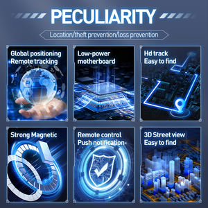 Traceur GPS pour enfant 4G LTE WiFi LBS avec application Android & IOS et suivi sur PC, mini traceur GPS pour enfants - Product Image 3