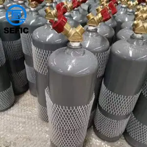 금속 절단 및 용접 용 MC10 표준 스틸 아세틸렌 가스 실린더 DOT-8AL 빠른 배송