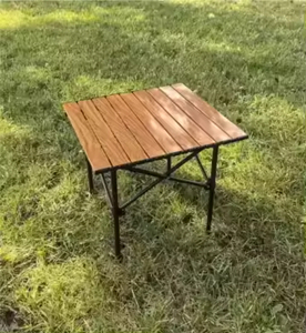 Conjunto de Mesa de Café para Exteriores de Fácil Montaje, Muebles de Hierro Portátiles Modernos para Espacios de Ocio - Product Image 4