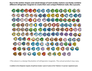 PTCG Pikachu Mew Juego <span class=keywords><strong>de</strong></span> imanes para refrigerador Rompecabezas Pokemoned oficial para coleccionables <span class=keywords><strong>de</strong></span> fanáticos Pokemoned - Product Image 2