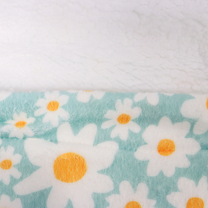 Tùy Chỉnh In Kỹ Thuật Số Flannel Hai Lớp <span class=keywords><strong>Sherpa</strong></span> Mùa Đông Ấm Lông Cừu Chăn - Product Image 3