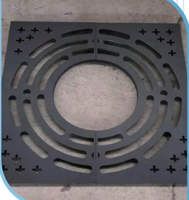 Grille d'arbre en acier découpée au laser sur mesure, grille décorative pour arbre, protection d'arbre en acier au carbone / acier inoxydable pour jardin paysager