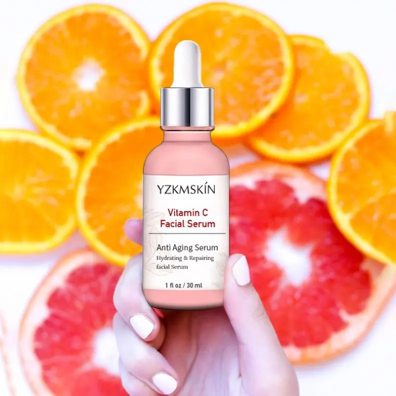 Natürliches feuchtigkeit spendendes Anti-Aging OEM100 % reine Hyaluron säure Gesichts pflege Gesichts aufhellung natürliches organisches Vitamin C-Serum