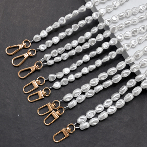 Producción de fábrica, venta al por mayor, cadena de perlas, correa para el hombro, adorno para bolso, accesorios de repuesto, cadena para teléfono con perlas, correa para bolso - Product Image 4