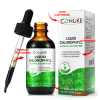 OEM/ODM Huile de Chlorophylle à Succès Commercial, Complément Herbal Riche en Extraits de Chlorophylle et Vitamine C, Qualité Alimentaire
