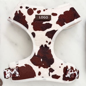 Fesyen pola Denim kustom untuk anjing ukuran kecil dan sedang tali kekang anjing peliharaan peliharaan anjing <span class=keywords><strong>Pitbull</strong></span> - Product Image 1