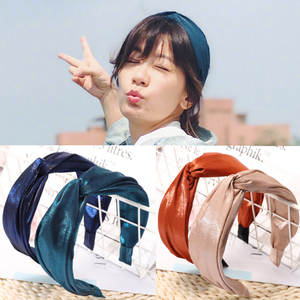 Diadema Elástica Colorida de Nuevo Diseño <span class=keywords><strong>2023</strong></span>, Diadema Trenzada con Nudo para Mujer - Product Image 3