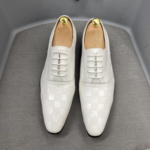 Chaussures Oxford pour hommes d'affaires européens, à enfiler, à bout pointu, avec embout en acier, en cuir véritable, antidérapantes, respirantes et légères - Product Image 6