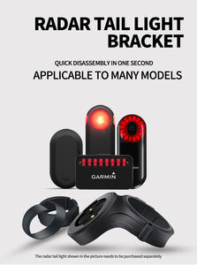 <span class=keywords><strong>Support</strong></span> de selle pour feu arrière de vélo vtt, <span class=keywords><strong>Support</strong></span> de <span class=keywords><strong>Support</strong></span> de lampe de vélo pour <span class=keywords><strong>Garmin</strong></span> Varia rétroviseur Radar/RTL510 - Product Image 4