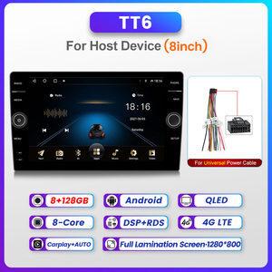 Écran de voiture <span class=keywords><strong>Android</strong></span> MEKEDE 8+128G QLED avec lecteur CD pour système universel <span class=keywords><strong>Android</strong></span> GPS Stéréo Caméra 360° - Product Image 4