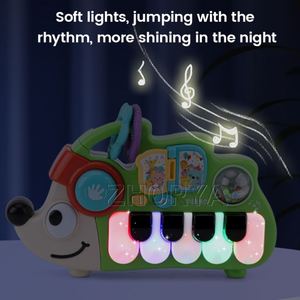Zhorya Orgue électronique multifonctionnel musical hérisson, jouet éducatif précoce pour bébés et enfants - Product Image 4