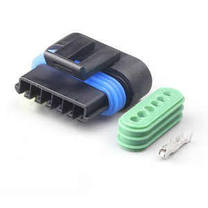 Automotive 6 Pin Electronic Throttle <b>Pedal</b> Connector Male Female Plug Sensor Socket Plastic IP20 For <b>Car</b> Use - Product Image 2
