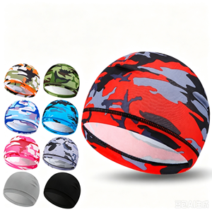 Topi Dalam Helm Bahan Sutra Es, Cepat Kering, Menyerap Keringat, untuk Bersepeda, Ski, dan Sepeda Motor - Product Image 1
