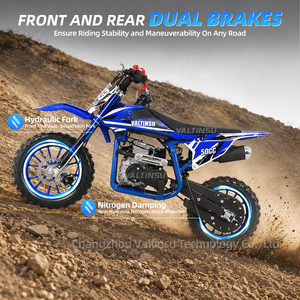 Mini moto tout-terrain <span class=keywords><strong>50cc</strong></span> 4 temps à refroidissement par air pour enfant, autonomie 30 km - Product Image 6