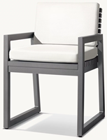 Chaises de salle à manger d'extérieur 8 places pour tout temps avec ensemble de table luxueux