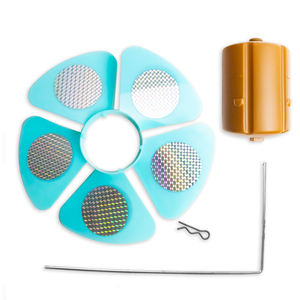 <span class=keywords><strong>Répulsif</strong></span> d'oiseaux actionné par le vent Dissuasion des oiseaux Effrayer plastique durable imperméable sécurisé Surface réfléchissante sans cruauté souris répulsifs pour oiseaux - Product Image 2