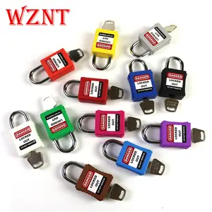NT-A25S 25mm Loto OEM Engraving Keyed differ Colorful Safety Padlock