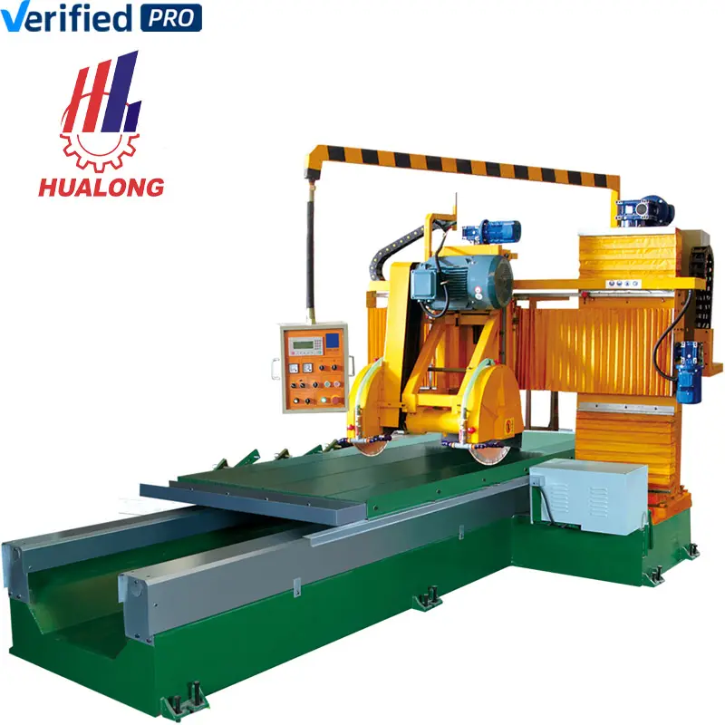 Hualong stonemachinery निर्माता HLS-600 स्वत: ग्रेनाइट पत्थर को आकार देने रूपरेखा काटने की मशीन बिक्री के लिए