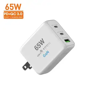 Vina best selling products 65W charger gan tech usbc charger type-c fast charging for android phone charger 65Watt for Iphone