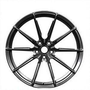 Dövme Alüminyum Lüks Jant 5x120 5x114.3 5x130 22 İnç Tel Jant Yüksek Siyah Konkav Örgü Tasarım Ömür Boyu Garanti - Product Image 2