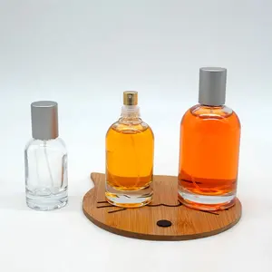 Botol kosong parfum Set botol kosong, aplikator semprotan bulat portabel 30ml 50ml 100ml