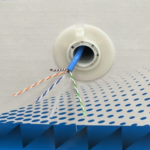Logo Oem 305m Roll Box 24 23awg <span class=keywords><strong>Cat</strong></span> <span class=keywords><strong>5e</strong></span> 6 6a rete Lan cavo Ethernet <span class=keywords><strong>Utp</strong></span>/ftp/sftp cavo Cat5e Cat6 esterno - Product Image 4