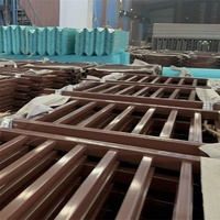 Rampe de sécurité en aluminium pour balcon, balustrade verticale extérieure pour villa et escalier