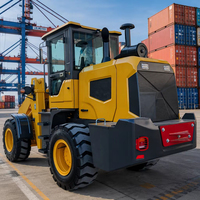 Wheel Loader Diesel 4x4 untuk Penggunaan Multifungsi Pertanian & Konstruksi, Kapasitas Bucket Blade 1.2m